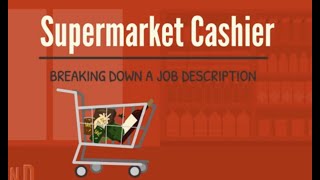 Job Description Cashier [upl. by Divadnahtanoj]