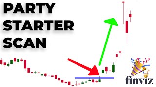 HOW TO FIND STOCKS BEFORE THE quotPARTY STARTSquot USING FINVIZ  Party Starter Scan [upl. by Ttehc686]